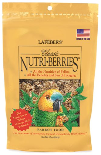 LF31650 NUTRI-BERRIES CLASSIC PAPEGAAI 284G - Afbeelding 2