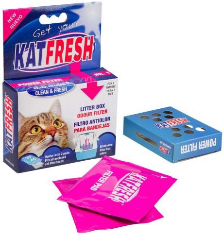KATFRESH GEURFILTER KATTENBAK VOOR 1 MAAND