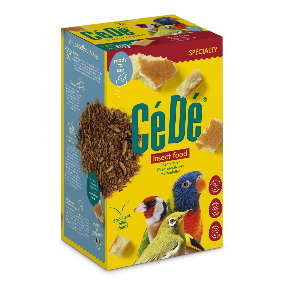 CéDé insectenvoer 600g - Afbeelding 2
