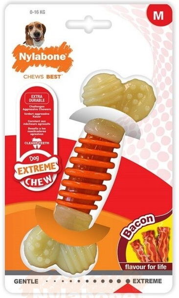 NDD502PEU BEEN EXTREME DENTAL BACONSMAAK M NYLABONE - Afbeelding 2